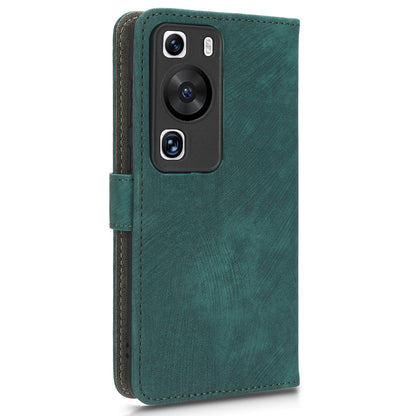 For Huawei P60 / P60 Pro Anti-collision Stand Cover RFID Blocking Wallet Leather Case with Strap