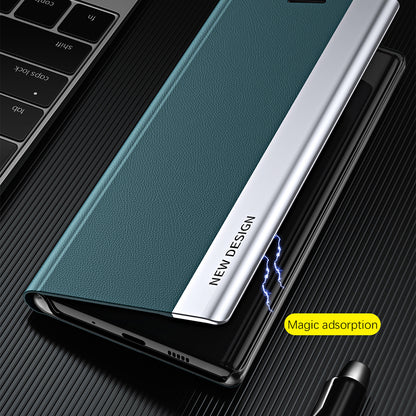 For Xiaomi Redmi Note 12 4G PU Leather Flip Stand Phone Cover Electroplating Shockproof Case