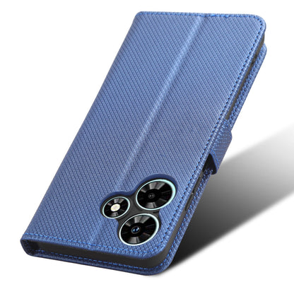 For Infinix Hot 30i / Hot 30i NFC X669 Leather Phone Case Diamond Texture Flip Stand Wallet Cover