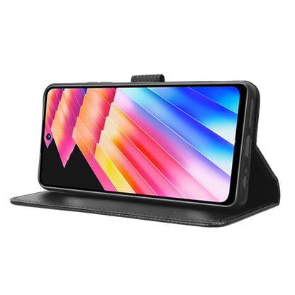 For Infinix Hot 30i / Hot 30i NFC X669 Leather Phone Case Diamond Texture Flip Stand Wallet Cover