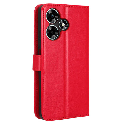 For Infinix Hot 30i / Hot 30i NFC X669 Wallet Phone Case PU Leather Crazy Horse Texture Flip Stand Cover