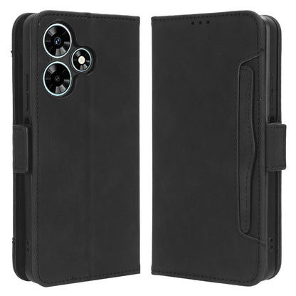 For Infinix Hot 30i / Hot 30i NFC X669 Flip Stand Phone Case PU Leather Multiple Card Slots Wallet Cover