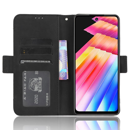 For Infinix Hot 30i / Hot 30i NFC X669 Flip Stand Phone Case PU Leather Multiple Card Slots Wallet Cover