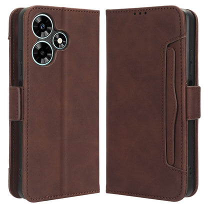 For Infinix Hot 30 X6831 PU Leather Stand Phone Cover Multiple Card Slots Flip Wallet Case