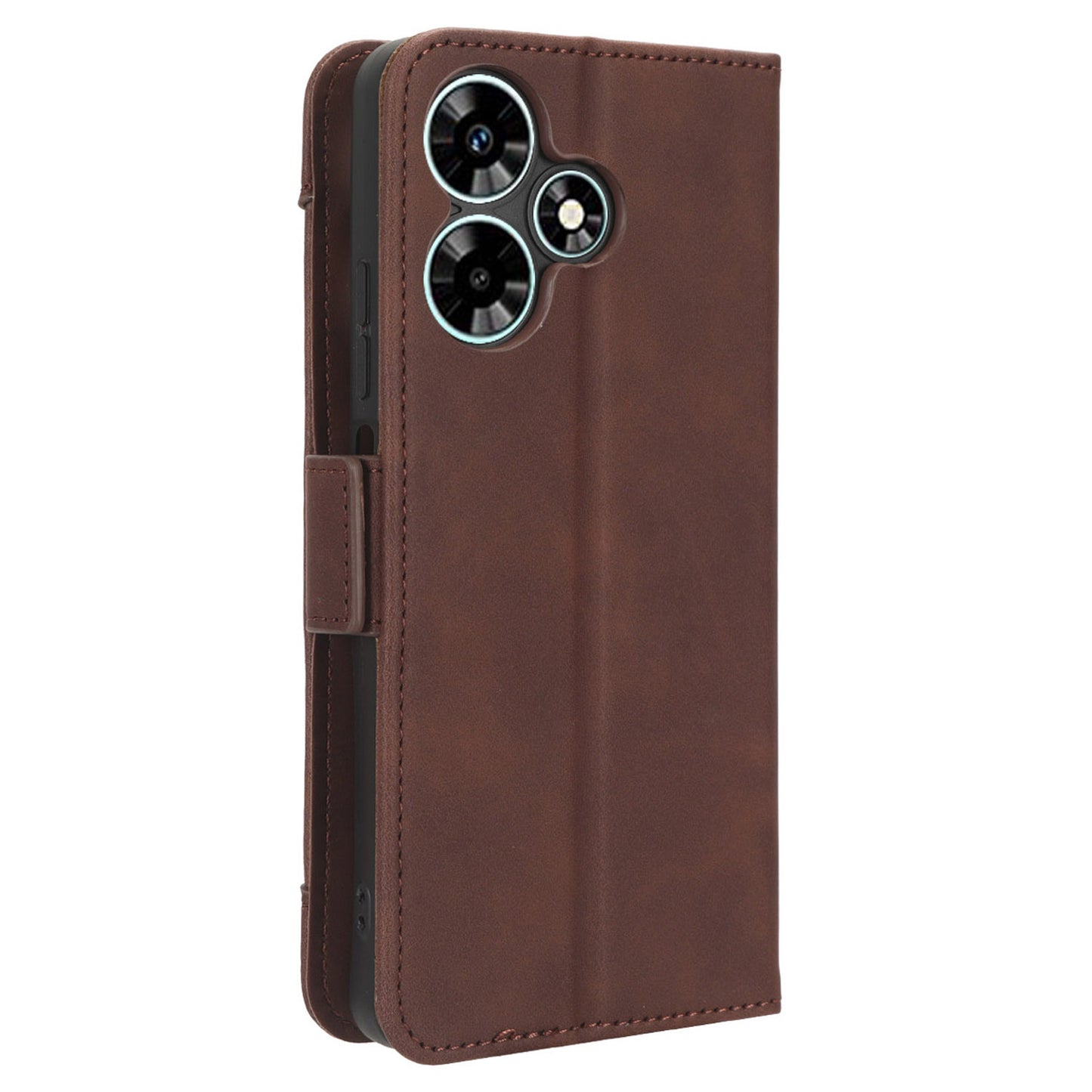 For Infinix Hot 30 X6831 PU Leather Stand Phone Cover Multiple Card Slots Flip Wallet Case