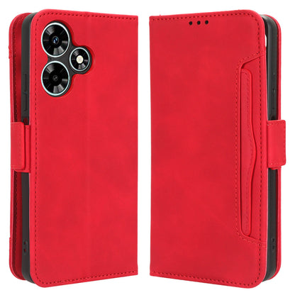 For Infinix Hot 30 X6831 PU Leather Stand Phone Cover Multiple Card Slots Flip Wallet Case