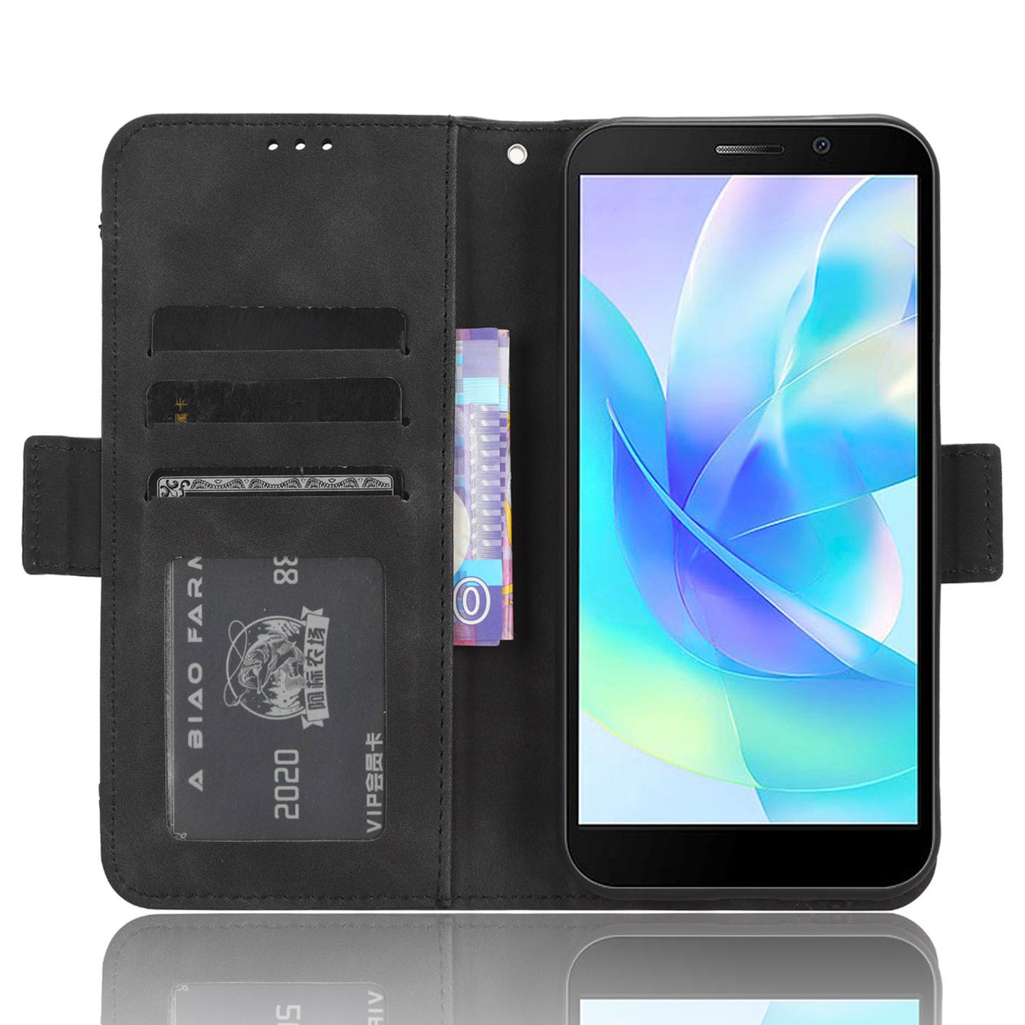 For Doogee X97 / X97 Pro Protective Flip Case PU Leather Stand Wallet Phone Cover Multiple Card Holder