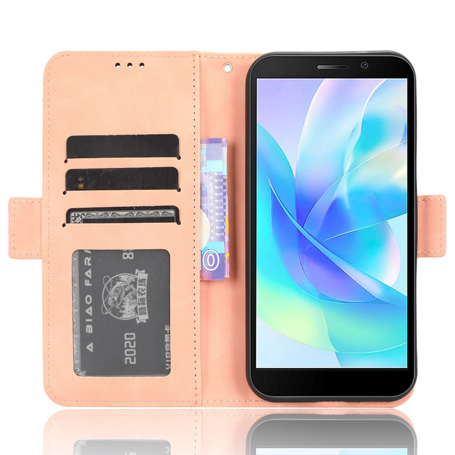 For Doogee X97 / X97 Pro Protective Flip Case PU Leather Stand Wallet Phone Cover Multiple Card Holder