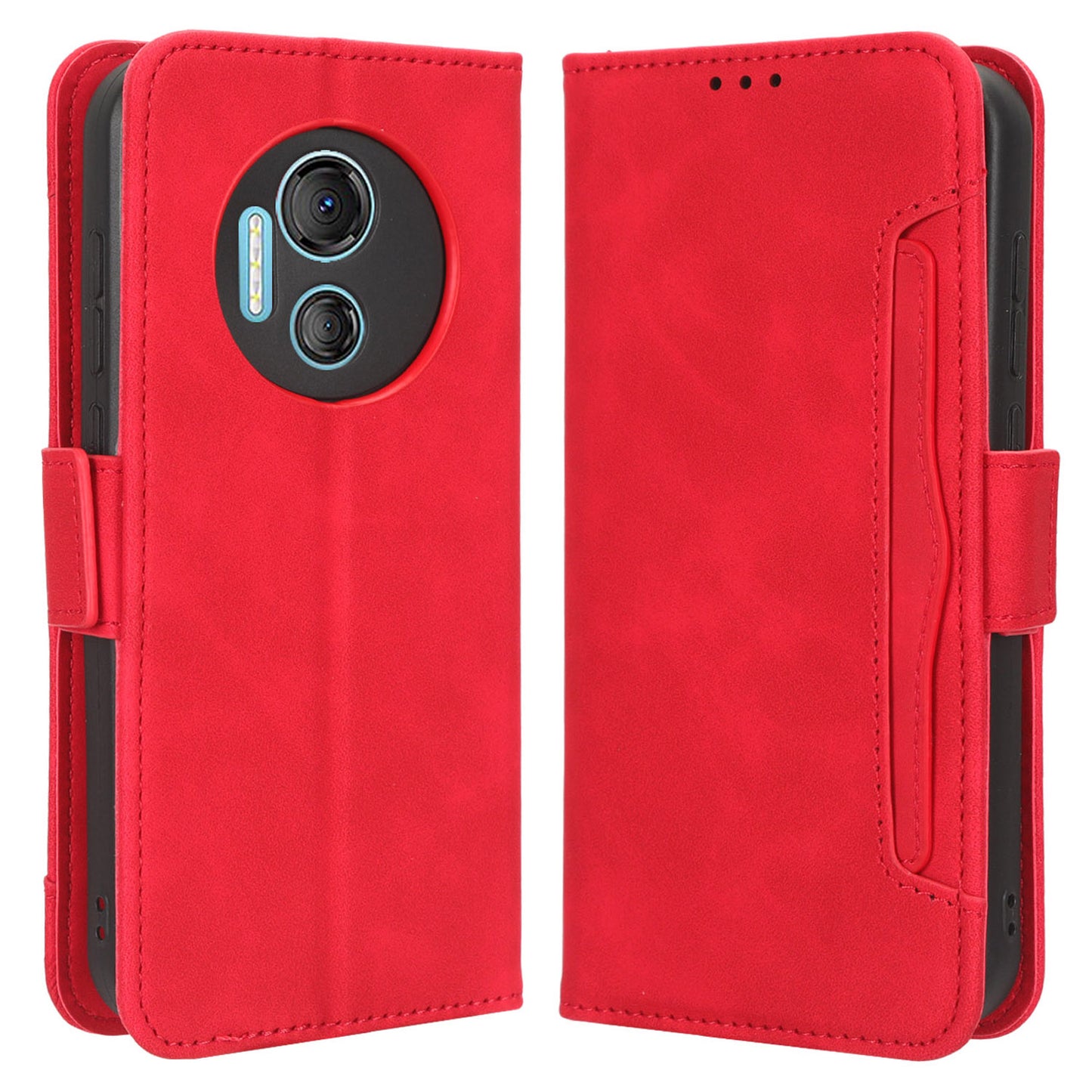 For Doogee X97 / X97 Pro Protective Flip Case PU Leather Stand Wallet Phone Cover Multiple Card Holder