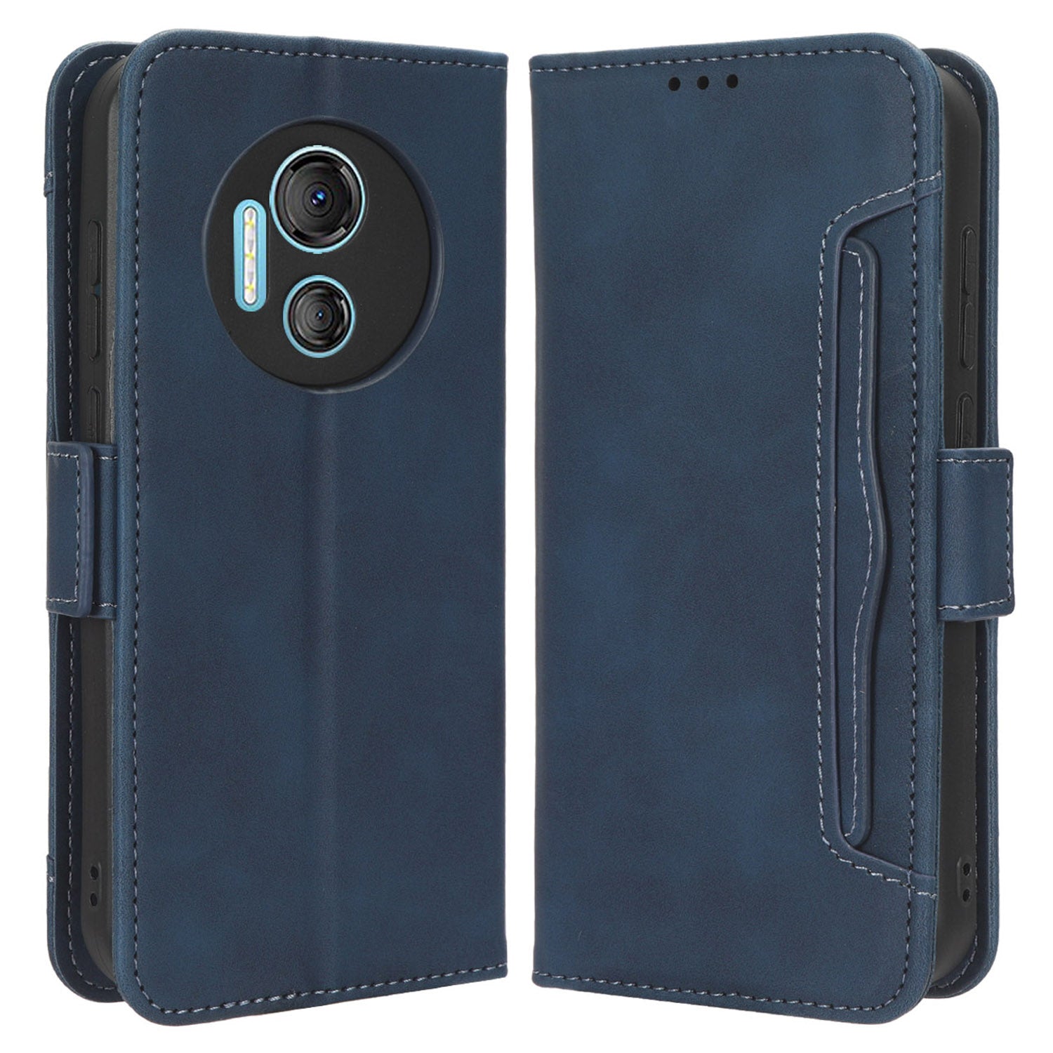 For Doogee X97 / X97 Pro Protective Flip Case PU Leather Stand Wallet Phone Cover Multiple Card Holder