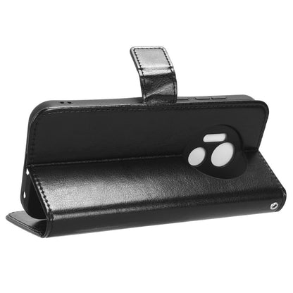 For Doogee X97 / X97 Pro PU Leather Wallet Case Crazy Horse Texture Flip Stand Anti-drop Cover