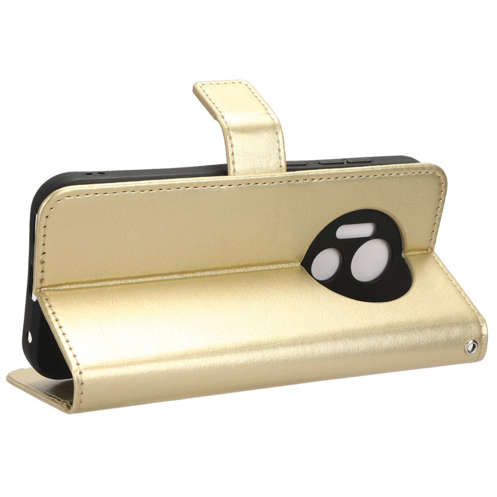 For Doogee X97 / X97 Pro PU Leather Wallet Case Crazy Horse Texture Flip Stand Anti-drop Cover