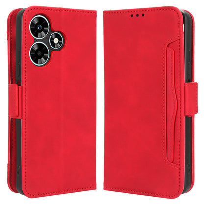 For Infinix Hot 30 Play Flip Stand Leather Phone Case Multiple Card Slots Wallet Cover
