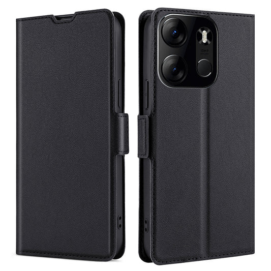 For Tecno Spark Go 2023 4G PU Leather Case with Card Slot Stand Flip Phone Cover