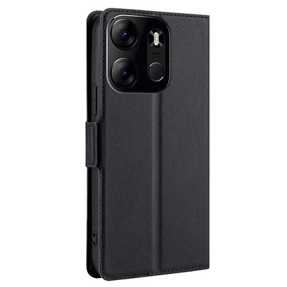 For Tecno Spark Go 2023 4G PU Leather Case with Card Slot Stand Flip Phone Cover