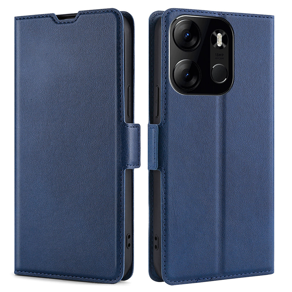 For Tecno Spark Go 2023 4G PU Leather Case with Card Slot Stand Flip Phone Cover