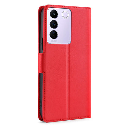 Protective Case for vivo S16e 5G PU Leather Flip Cover with Card Slot Stand Phone Shell