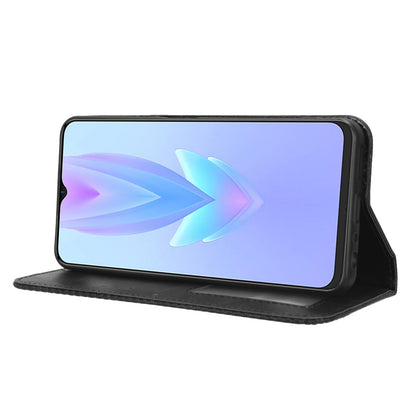 For Tecno Spark 10 5G PU Leather Phone Stand Case Wallet Retro Phone Cover