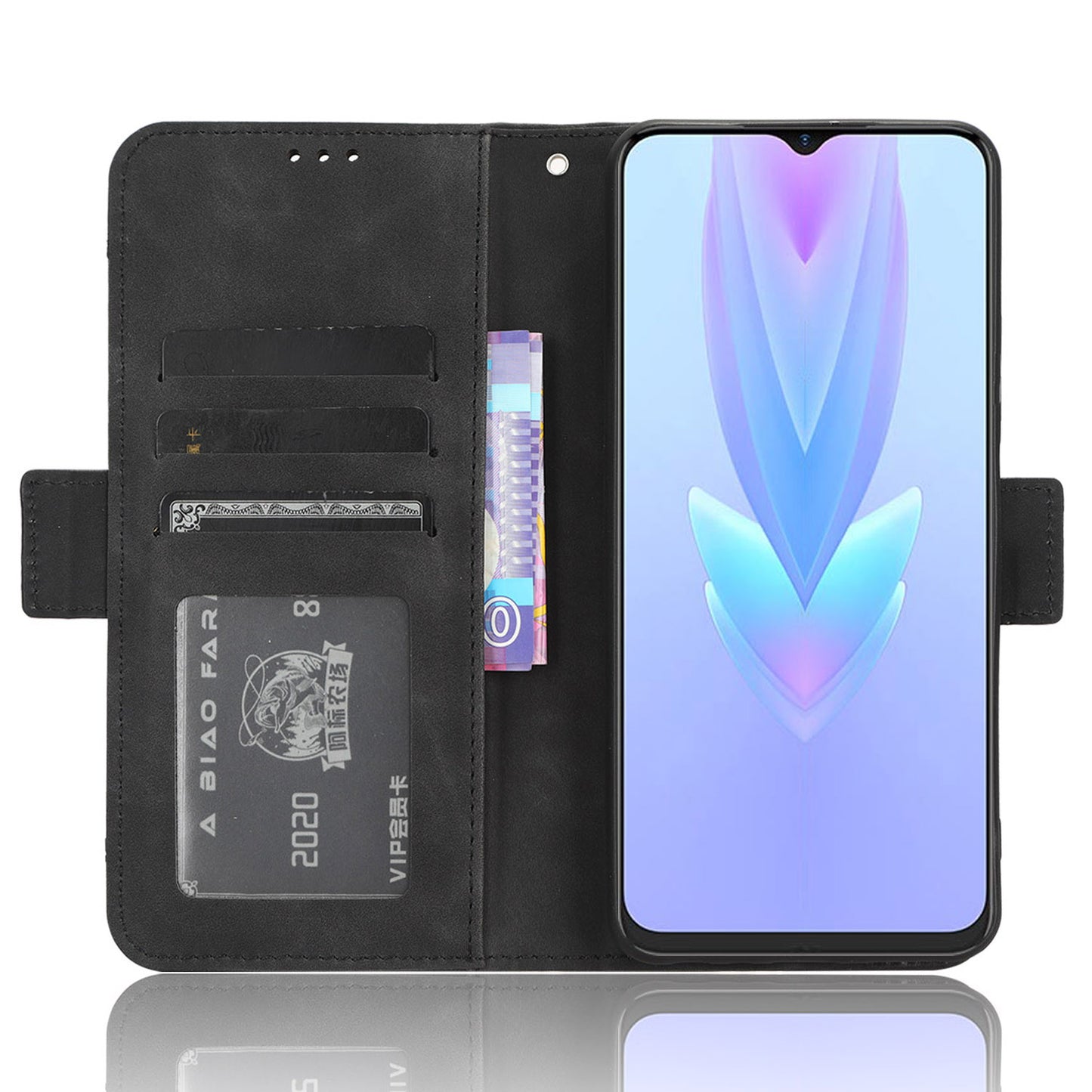 For Tecno Spark 10 5G Wallet Case with Multiple Card Slots PU Leather Stand Phone Cover