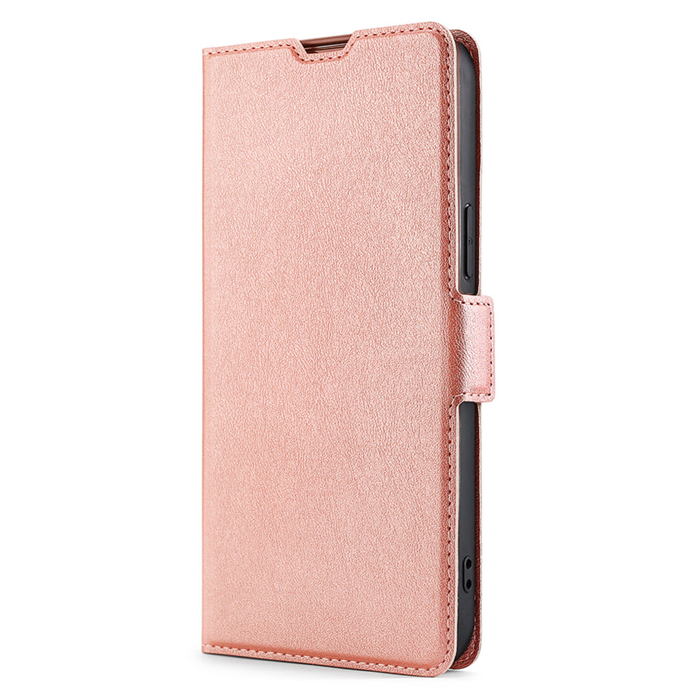 Shockproof Phone Case for Huawei P60 / P60 Pro PU Leather Anti-Drop Flip Cover with Card Slot Stand
