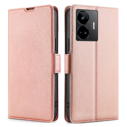 Phone Case for Realme GT Neo 5 5G / Neo 5 240W 5G / GT3 5G Card Slot PU Leather Flip Stand Cover