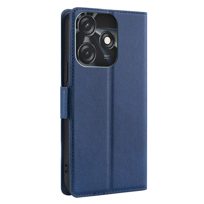 For Tecno Spark 10C 4G PU Leather Drop-proof Phone Flip Case Stand Card Slot Protective Cover