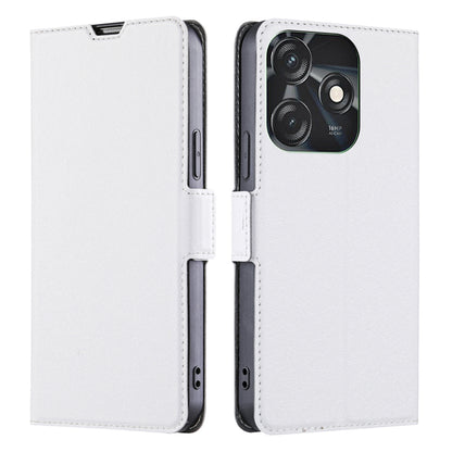 For Tecno Spark 10C 4G PU Leather Drop-proof Phone Flip Case Stand Card Slot Protective Cover