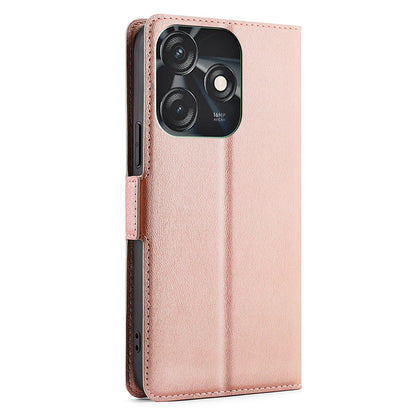 For Tecno Spark 10C 4G PU Leather Drop-proof Phone Flip Case Stand Card Slot Protective Cover