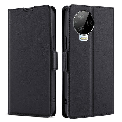 For Infinix Note 12 Pro 4G / Note 12 (2023) 4G PU Leather Drop-proof Phone Flip Case Stand Card Slot Cover