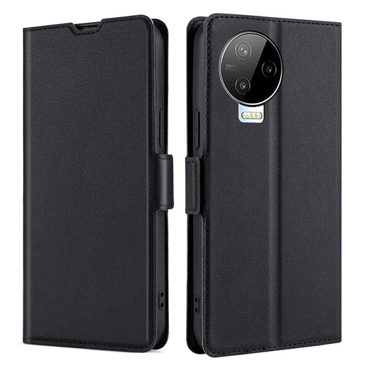 For Infinix Note 12 Pro 4G / Note 12 (2023) 4G PU Leather Drop-proof Phone Flip Case Stand Card Slot Cover