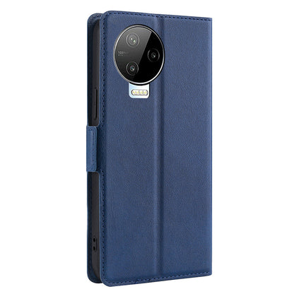 For Infinix Note 12 Pro 4G / Note 12 (2023) 4G PU Leather Drop-proof Phone Flip Case Stand Card Slot Cover