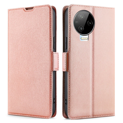 For Infinix Note 12 Pro 4G / Note 12 (2023) 4G PU Leather Drop-proof Phone Flip Case Stand Card Slot Cover