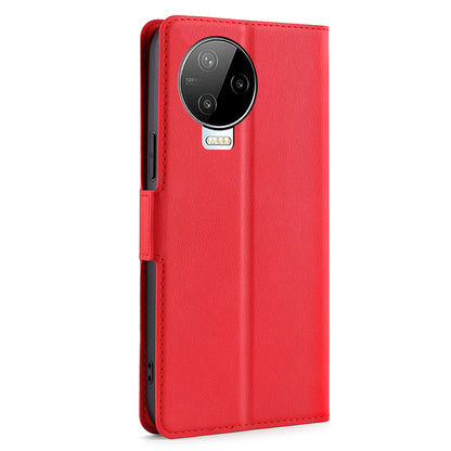 For Infinix Note 12 Pro 4G / Note 12 (2023) 4G PU Leather Drop-proof Phone Flip Case Stand Card Slot Cover