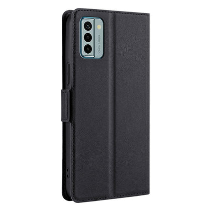 For Nokia G22 Anti-scratch PU Leather Phone Flip Case Stand Card Slot Protective Cover