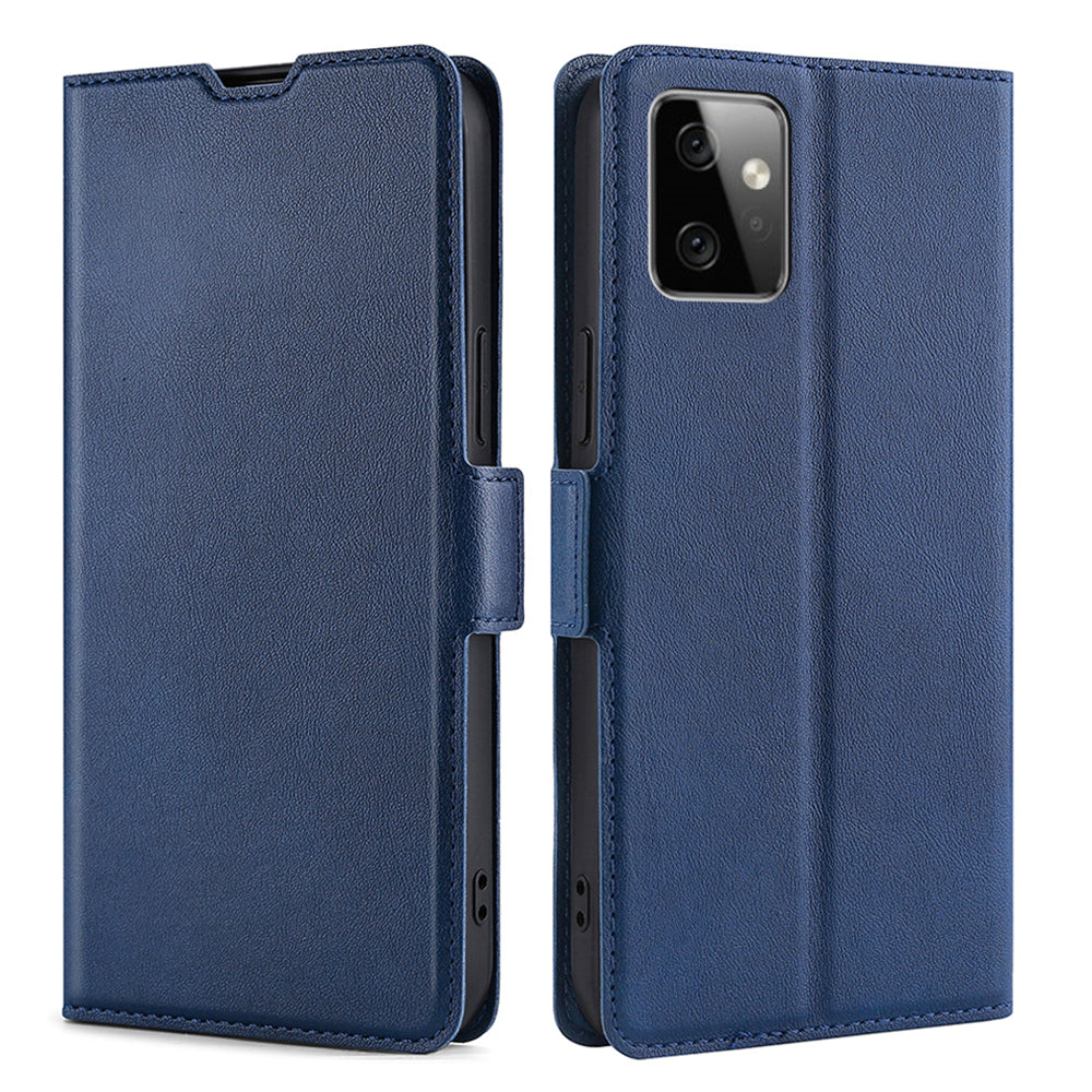 Flip Case for Motorola Moto G Power 5G Anti-scratch PU Leather Phone Stand Card Slot Cover