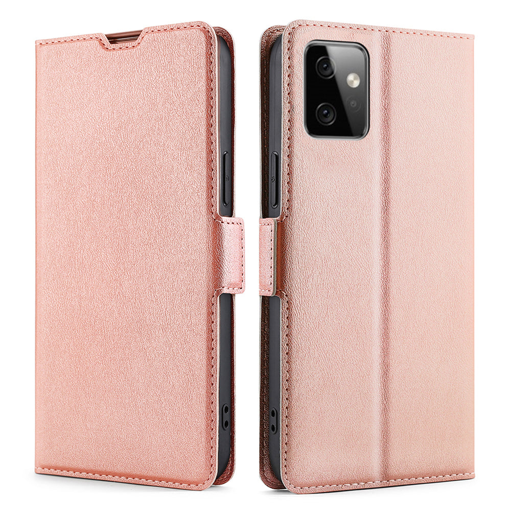 Flip Case for Motorola Moto G Power 5G Anti-scratch PU Leather Phone Stand Card Slot Cover