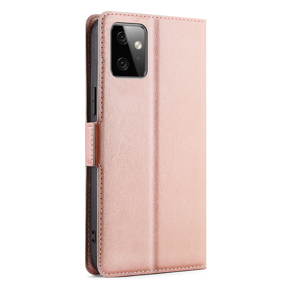 Flip Case for Motorola Moto G Power 5G Anti-scratch PU Leather Phone Stand Card Slot Cover