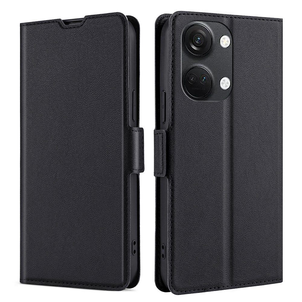 For OnePlus Nord 3 5G / Ace 2V 5G Card Slot Leather Phone Case Foldable Stand Phone Cover
