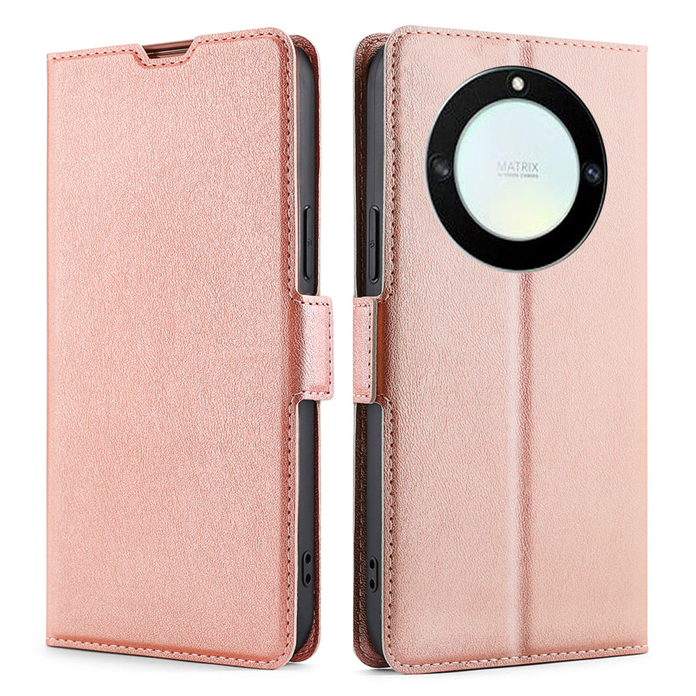 For Honor X40 5G PU Leather Smartphone Case Card Slot Phone Stand Cover