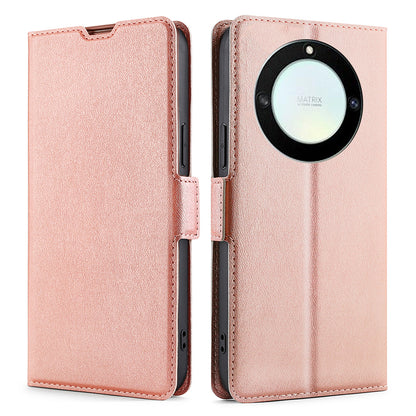 For Honor X40 5G PU Leather Smartphone Case Card Slot Phone Stand Cover