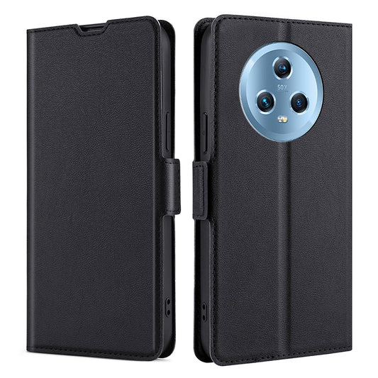 For Honor Magic5 Leather Phone Case Card Slot Stand Full Protection Cover