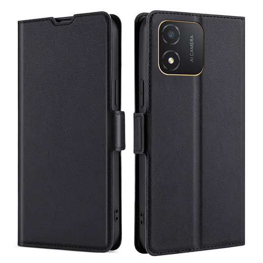 For Honor X5 4G Card Slot Protective Phone Case PU Leather Cell Phone Stand Cover