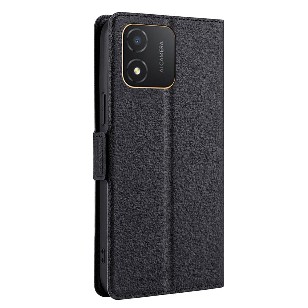 For Honor X5 4G Card Slot Protective Phone Case PU Leather Cell Phone Stand Cover