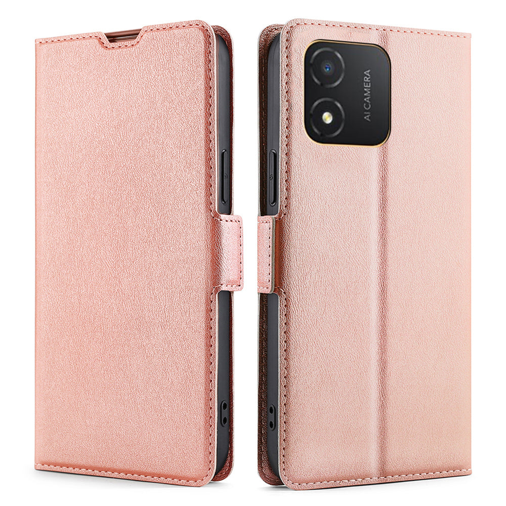 For Honor X5 4G Card Slot Protective Phone Case PU Leather Cell Phone Stand Cover