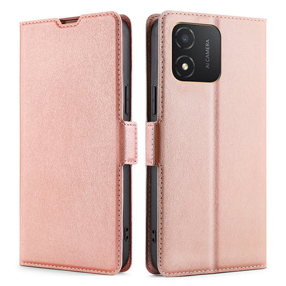 For Honor X5 4G Card Slot Protective Phone Case PU Leather Cell Phone Stand Cover