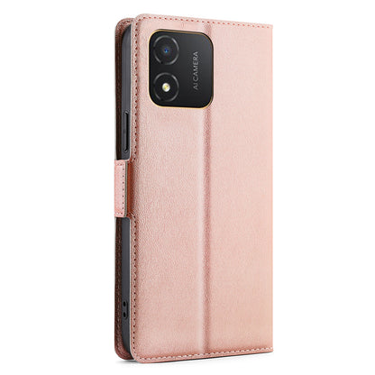 For Honor X5 4G Card Slot Protective Phone Case PU Leather Cell Phone Stand Cover