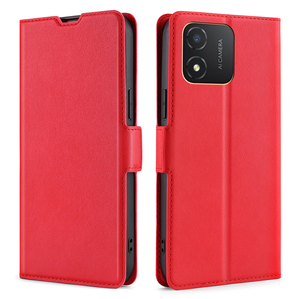 For Honor X5 4G Card Slot Protective Phone Case PU Leather Cell Phone Stand Cover