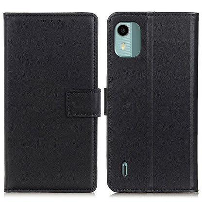 For Nokia C12 4G / C12 Plus / C12 Pro Anti-scratch PU Leather Phone Case Wallet Stand Mobile Phone Cover