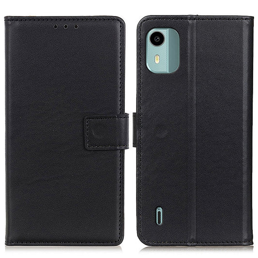 For Nokia C12 4G / C12 Plus / C12 Pro Anti-scratch PU Leather Phone Case Wallet Stand Mobile Phone Cover