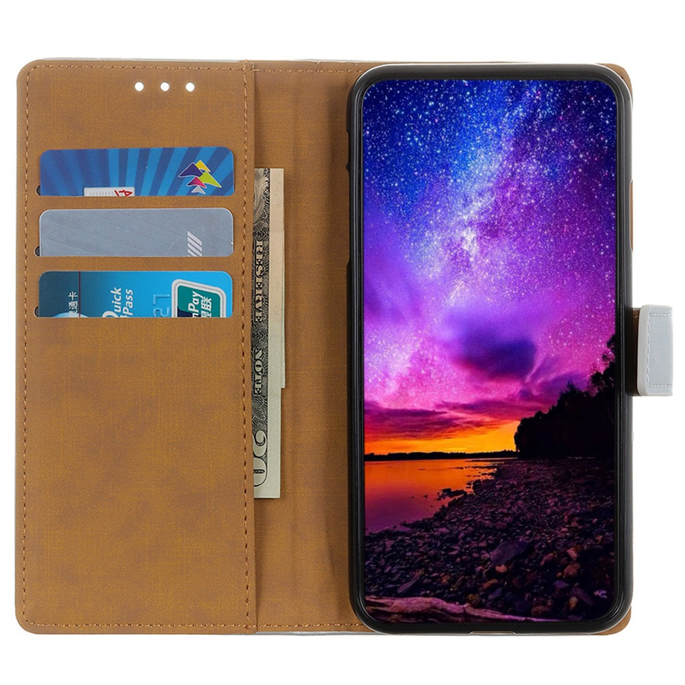 For Nokia C12 4G / C12 Plus / C12 Pro Anti-scratch PU Leather Phone Case Wallet Stand Mobile Phone Cover